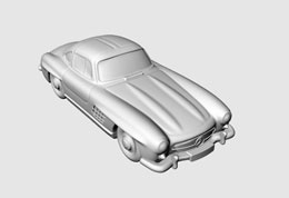 3D Scanning eines Autos - 3D Scanning Essen